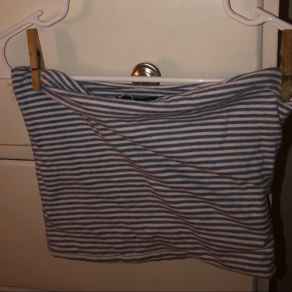 make an offer :) striped tube top brandy